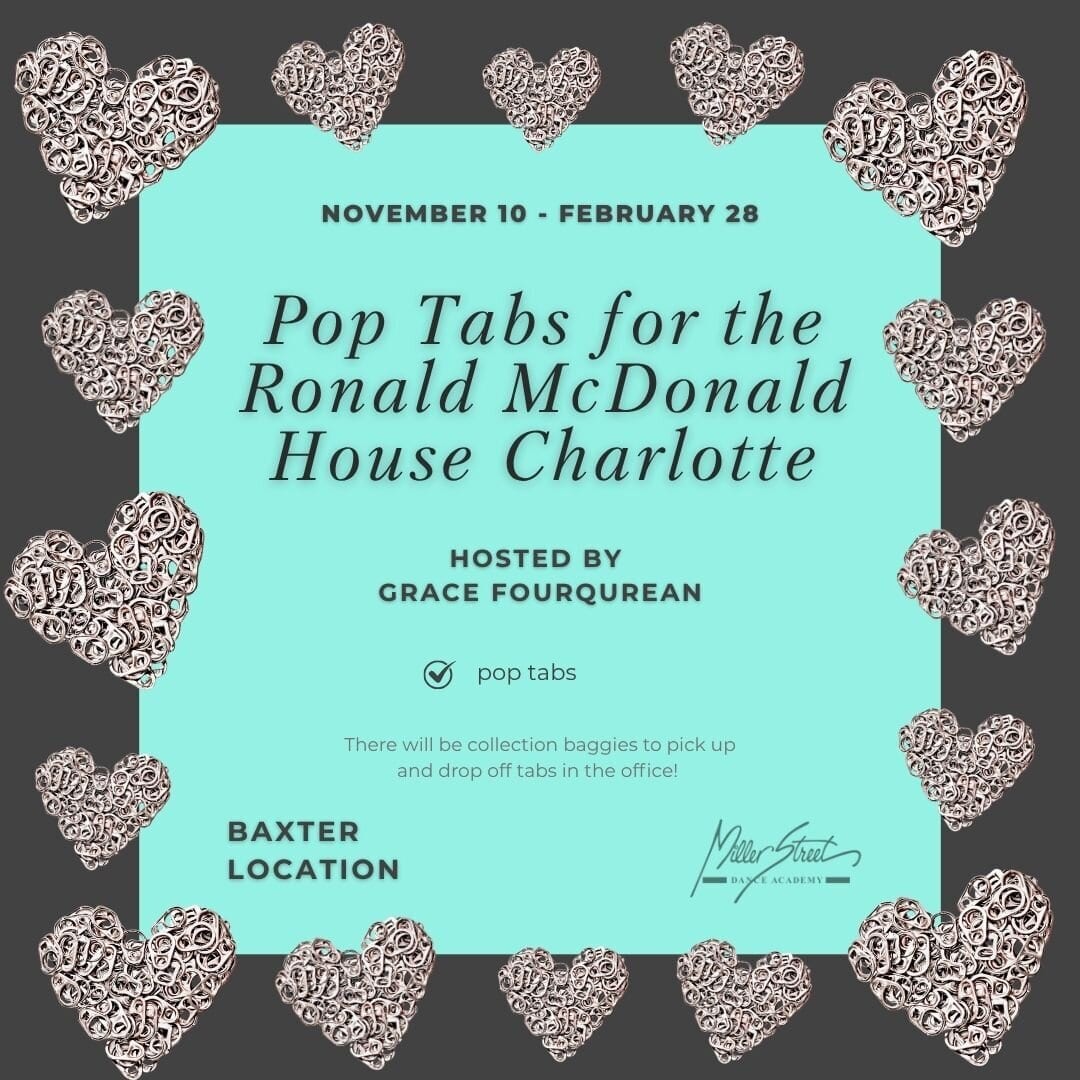 Pop Tabs Collection donation drive materials